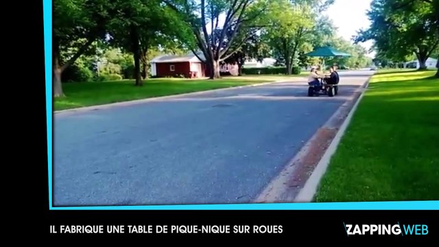Un homme tente de sauter à l'élastique accroché par ses bras !
