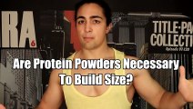 Are Protein Powders Necessary