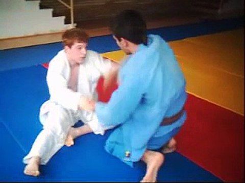 Randori Session in Judo Club La Salle Santander