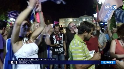 Référendum : les Grecs opposés à l'austérité exultent