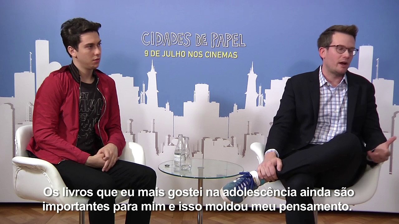 John Green e Nat Wolff falam sobre amizade, adolescência e amadurecimento