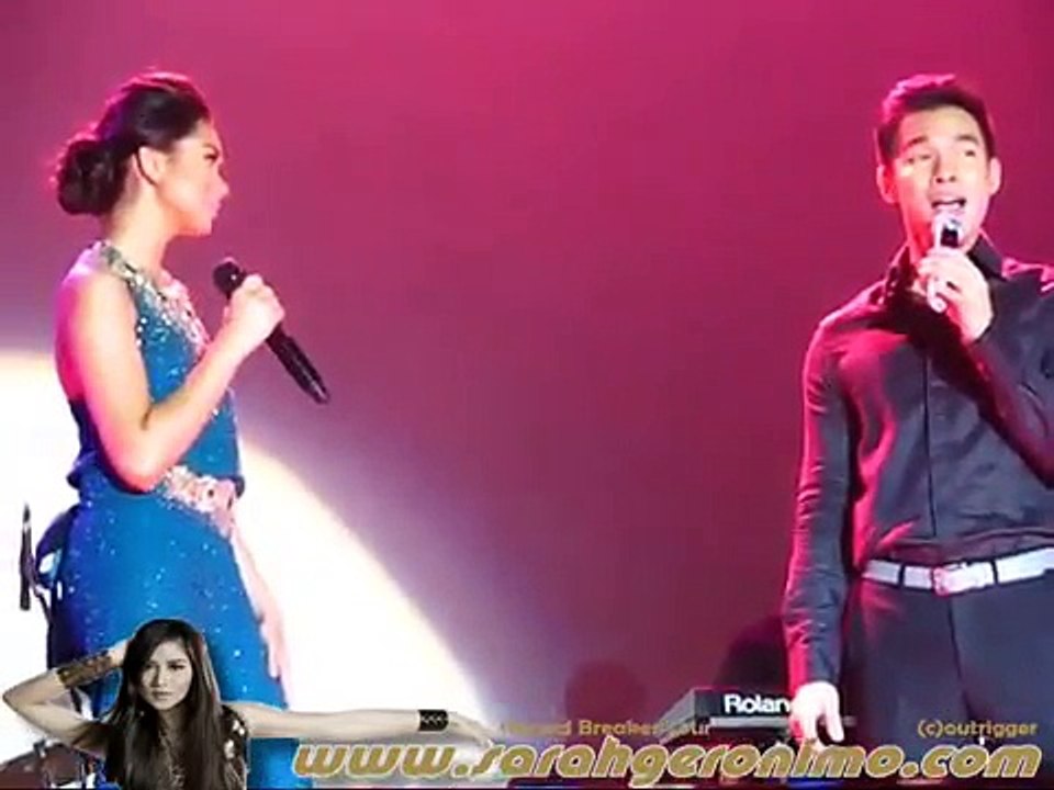 Sarah Geronimo Record Breaker: Ormoc - Tagalog Love Songs Medley with Mark & Sarah (03Sep10)