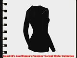 Womens ATHLETE Smart Sports Ladies Long Sleeve Top Winter Thermal Warm Base Layer Lightweight