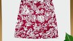 Glenmuir Ladies Lulu Tropical Print Cotton Stretch Skort in 3 Colours - UK 12 - Grenadine/White