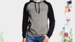 Amazon Gear Unisex Two-Tone Raglan Hoodie in Gunmetal Heather / Charcoal XX-Large