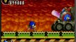 Sonic Advance 2 (GBA) - Hot Crater Boss, Sonic (6/15/09) (game over)