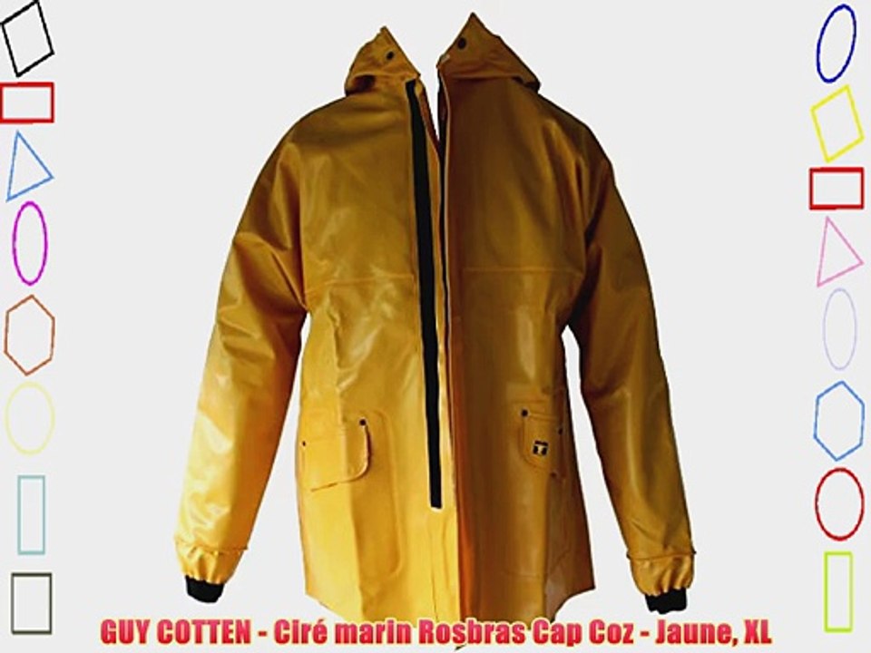 GUY COTTEN - Cir? marin Rosbras Cap Coz - Jaune XL