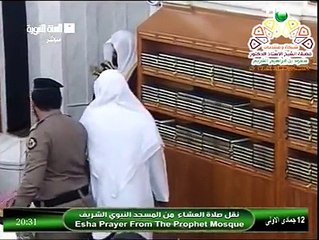 كلمة معالي الشيخ عبدالرحمن السديس بالمسجد النبوي بعد عشاء الخميس 12-5-1435