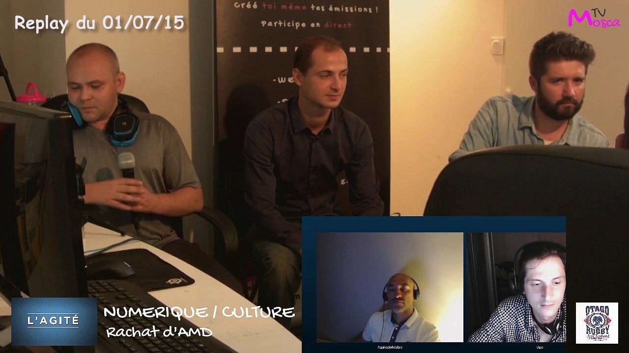 L'AGITE #7 (01-07-2015) - Microsoft va-t'il racheter AMD ?