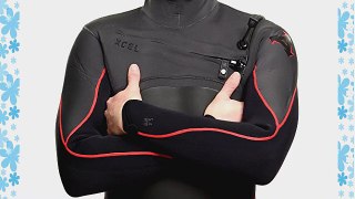 Xcel Men's 5/4/3mm Drylock Chest Zip Hooded X2 Wetsuit - Black