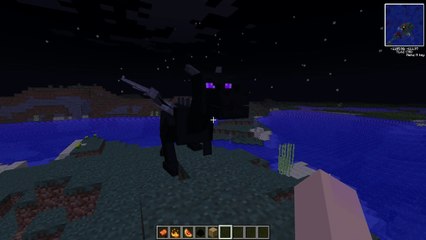 *How To Ride/Fly The Enderdragon And Make It Breath Fire!* (Minecraft 1.2.5)
