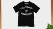 University of Whatever Men's Unestablished tshirt - Fun t shirts with retro style (Black L)