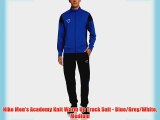 Nike Men's Academy Knit Warm Up Track Suit - Blue/Grey/White Medium