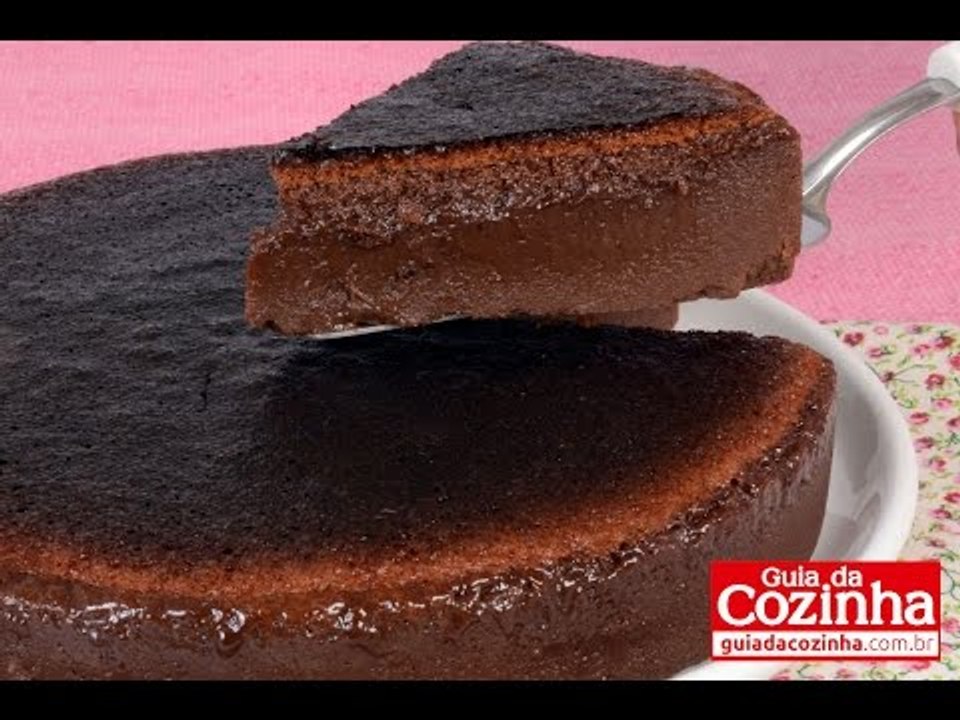 Bolo de chocolate sem farinha | Receitas Guia da Cozinha