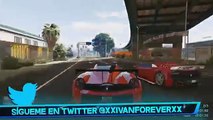 GTA V Online - WTF? MEGA ESPIRAL INVERTIDA!! - Carreras Épicas - Funny Moments - GTA 5