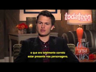 Exclusivo: ator de "A Culpa é das Estrelas" fala sobre cenas extras