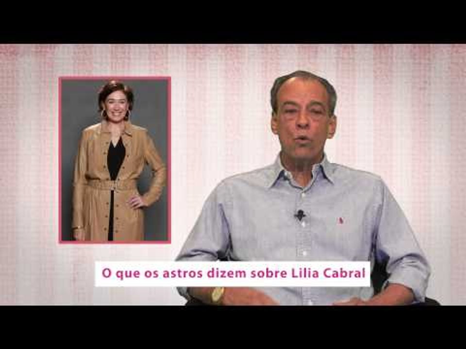 O que os astros dizem sobre Lilia Cabral