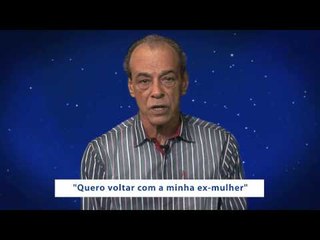 JOÃOBIDU responde: "Quero voltar com a minha ex mulher"