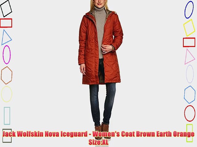 Jack Wolfskin Nova Iceguard - Women's Coat Brown Earth Orange Size:XL -  video Dailymotion