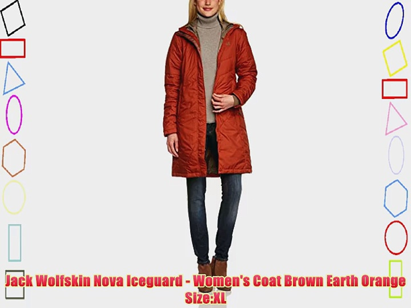 Jack Wolfskin Nova Iceguard - Women's Coat Brown Earth Orange Size:XL -  video Dailymotion