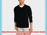 Oakley Hill Shock Men's Pullover Long Sleeve Sweater Heather Black jet black Size:L