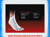 Injinji Performance Mini-Crew Socks-White-S