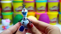 Giant Princess Kinder Surprise Eggs Disney Frozen Elsa Anna Minnie Mickey PlayDoh Huevos S