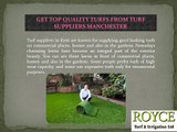 Get top quality turfs from turf suppliers Manchester