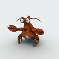 3D Rigged and Animated Cute Cartoon Sea Animal Character for sale - Dancing Lobster Animation