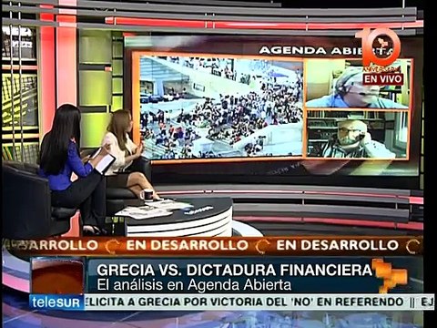 De San Vicente: Grecia debe mostrar firmeza ante acreedores y no ceder