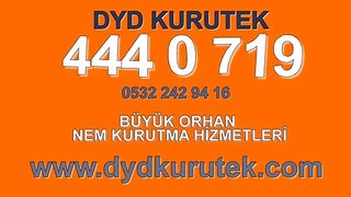 Büyük Orhan Nem Alma ve Kurutma « DYD 444 0 719 » Nem Kurutma