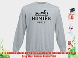 TTC Homies Crooks Lil Wayne Sweatshirts Medium 38-40 Chest Grey Marl Homies Black Print