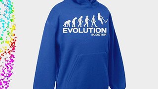 EVOLUTION of push kick stunt SCOOTER extreme sports childrens kids boys girls Hoody Hoodie