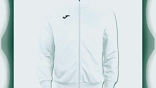 Joma Men's Combi Football Training Tracksuit Jacket White / Light Grey Large