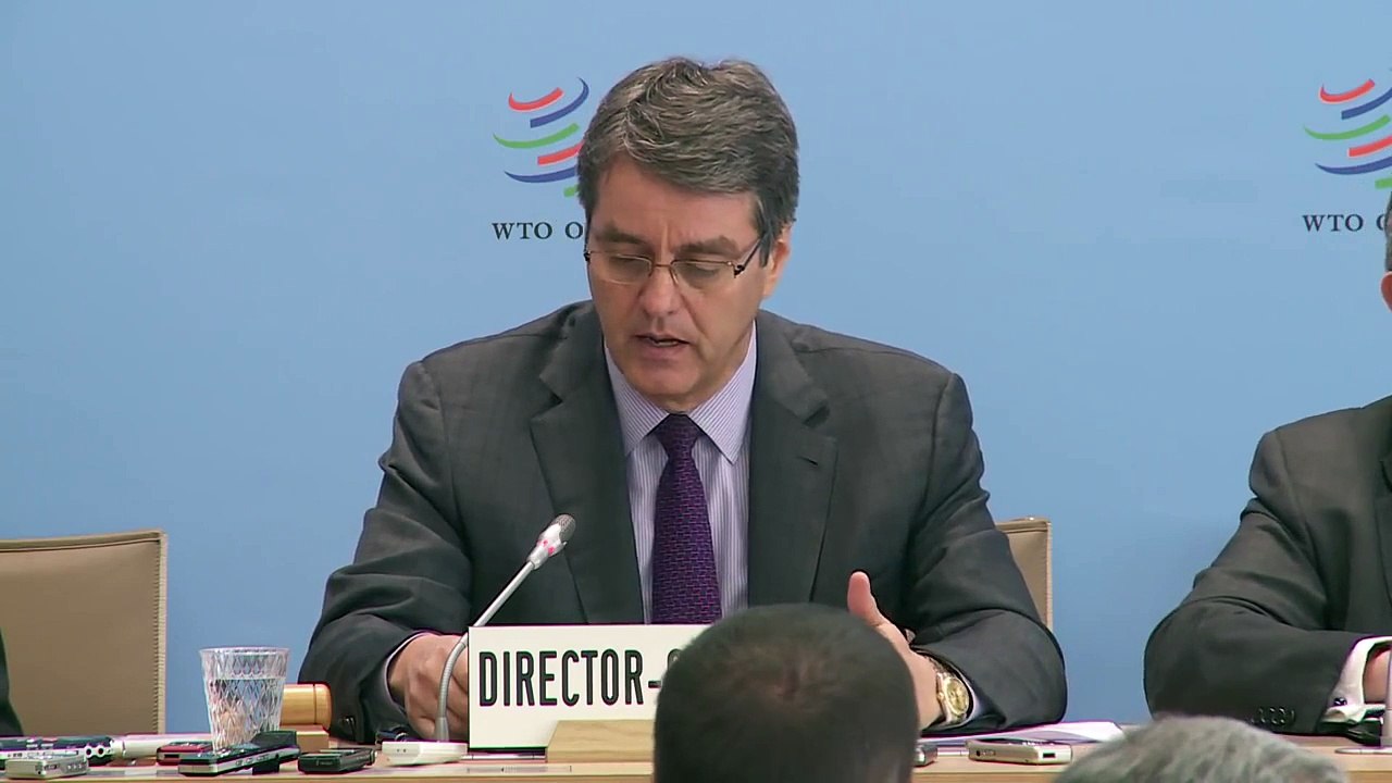 WTO trade figures 2014 - Highlights from the Press Conference