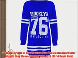 Chocolate Pickle ? New Womens Plus Size 76 Brooklyn Winter Athletic Long Sleeve Jumpers Tops