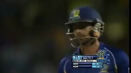 Shoaib Malik 3 sixes of 3 balls
