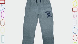Manchester City Mens Fleece Jog Pants Grey Large