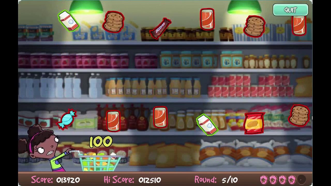 Fizzys Lunch Lab Freddys Sneaky Switcheroo Cartoon Animation PBS Kids Game Play Walkthro