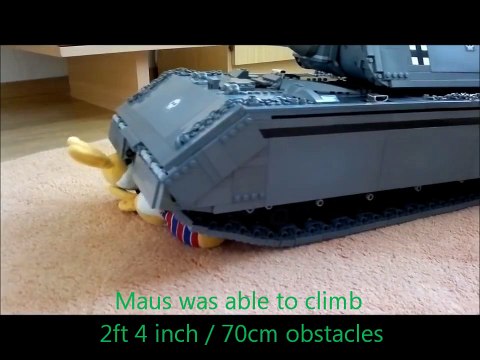 Lego Pzkpfw VIII Maus panzer / tank / tanque