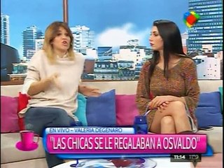 Valeria Degenaro contra Daniel Osvaldo