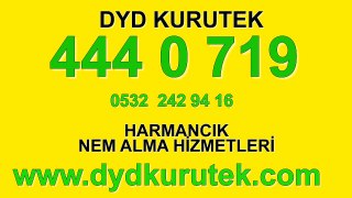 Harmancık Nem Alma ve Kurutma « DYD 444 0 719 » Nem Alma