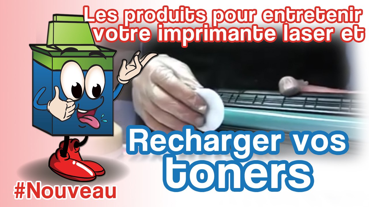 Produits Encros : tout pour entretenir votre imprimante laser et recharger vos toner