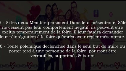 TERMES & CONDITIONS d’Adhésions à la ♥ ♥Dz Foire Des Célibataires ♥ ♥