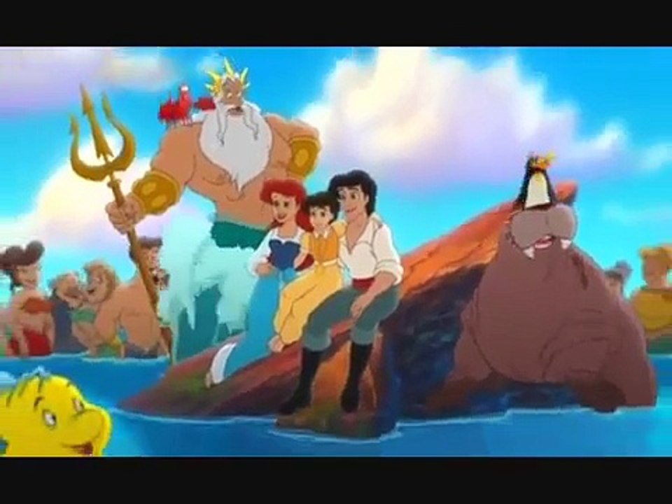Disney The little mermaid 2 Melody goes to distance
