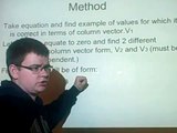 Matrices - Vector subspaces applied