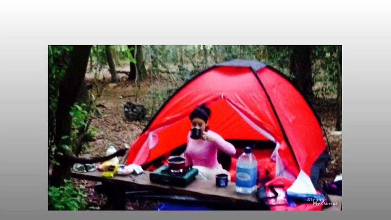 Creepy "Ghost" Child Caught on Tape by Girls on Camping Trip