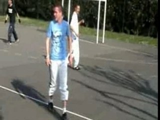 geste technique + sombrero + but