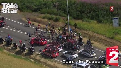 Tour de France - La terrible chute de l'étape Anvers-Huy - Lundi 6 juillet 2015