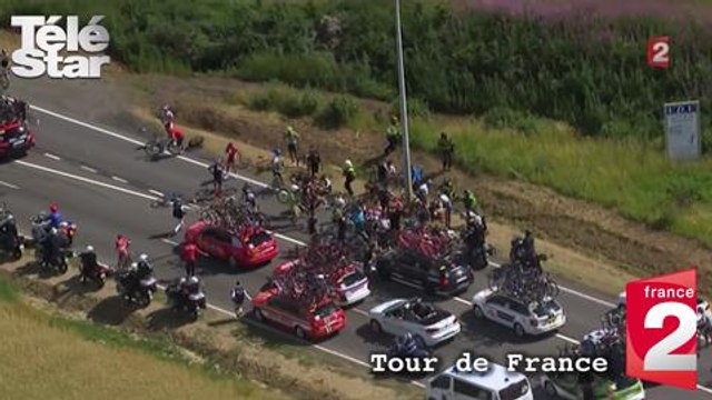 Tour de France - La terrible chute de l'étape Anvers-Huy - Lundi 6 juillet 2015